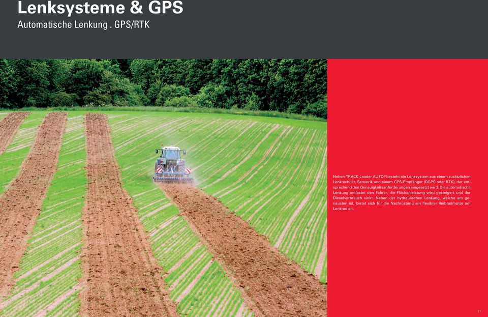 GPS-Empfänger (DGPS oder RTK), der entsprechend den Genauigkeitsanforderungen eingesetzt wird.
