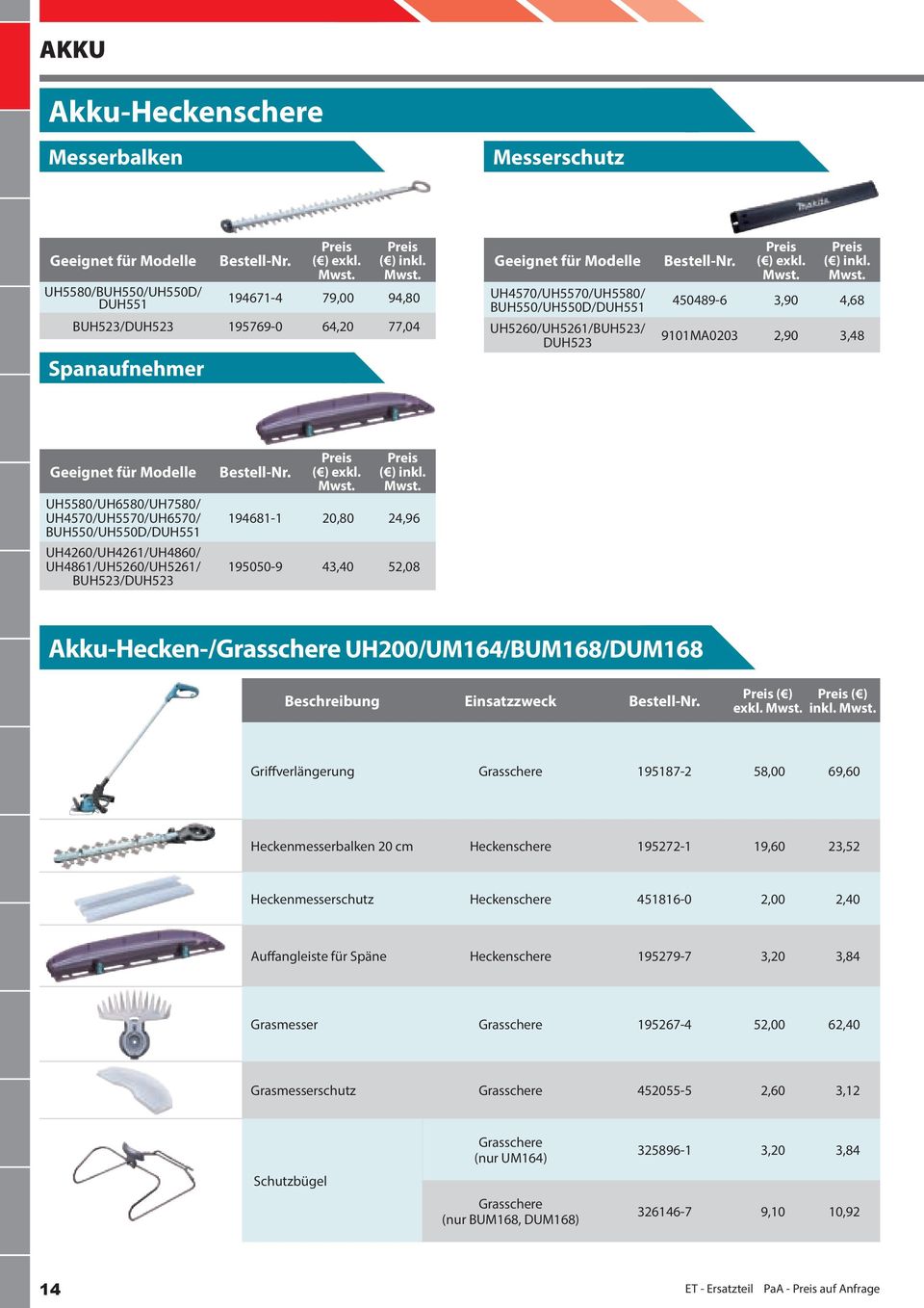 450489-6 3,90 4,68 9101MA0203 2,90 3,48 Geeignet für Modelle UH5580/UH6580/UH7580/ UH4570/UH5570/UH6570/ BUH550/UH550D/DUH551 UH4260/UH4261/UH4860/ UH4861/UH5260/UH5261/ BUH523/DUH523 ( ) exkl.