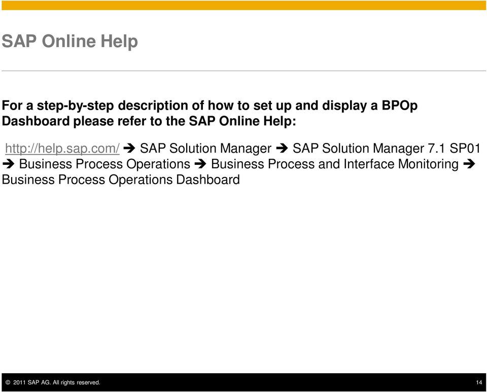 com/ SAP Solution Manager SAP Solution Manager 7.