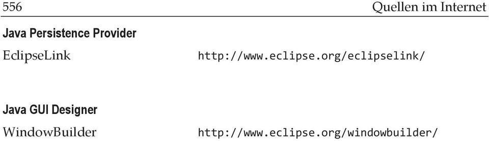 org/eclipselink/ Java GUI Designer