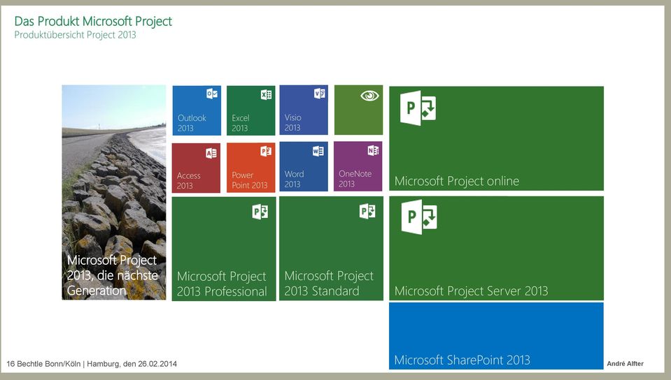 die nächste Generation Microsoft Project 2013 Professional Microsoft Project 2013 Standard Microsoft