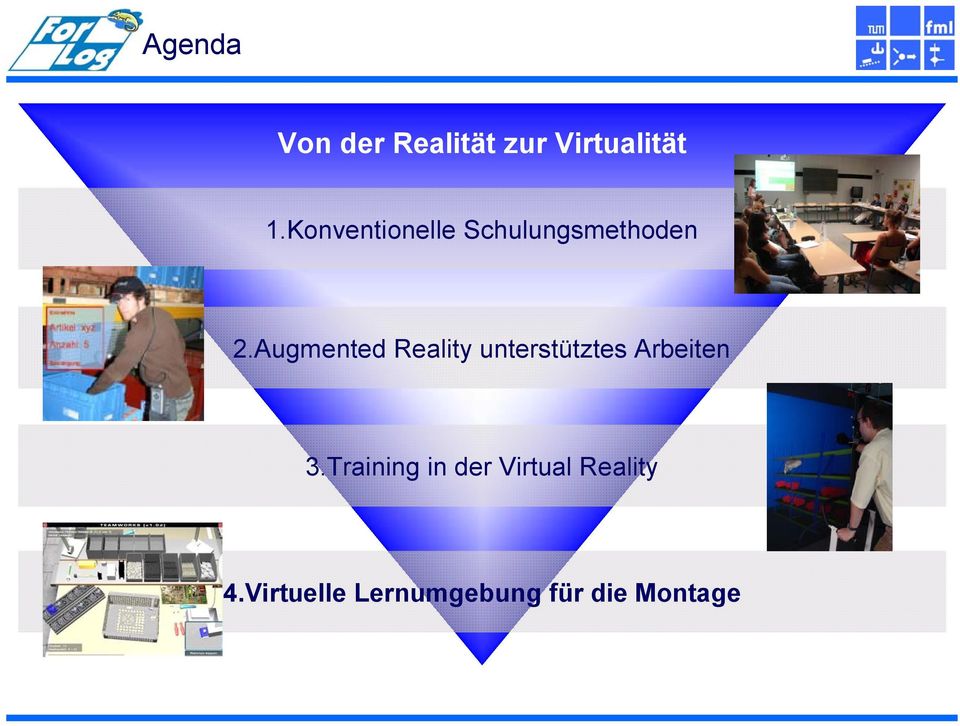 Augmented Reality unterstütztes Arbeiten 3.
