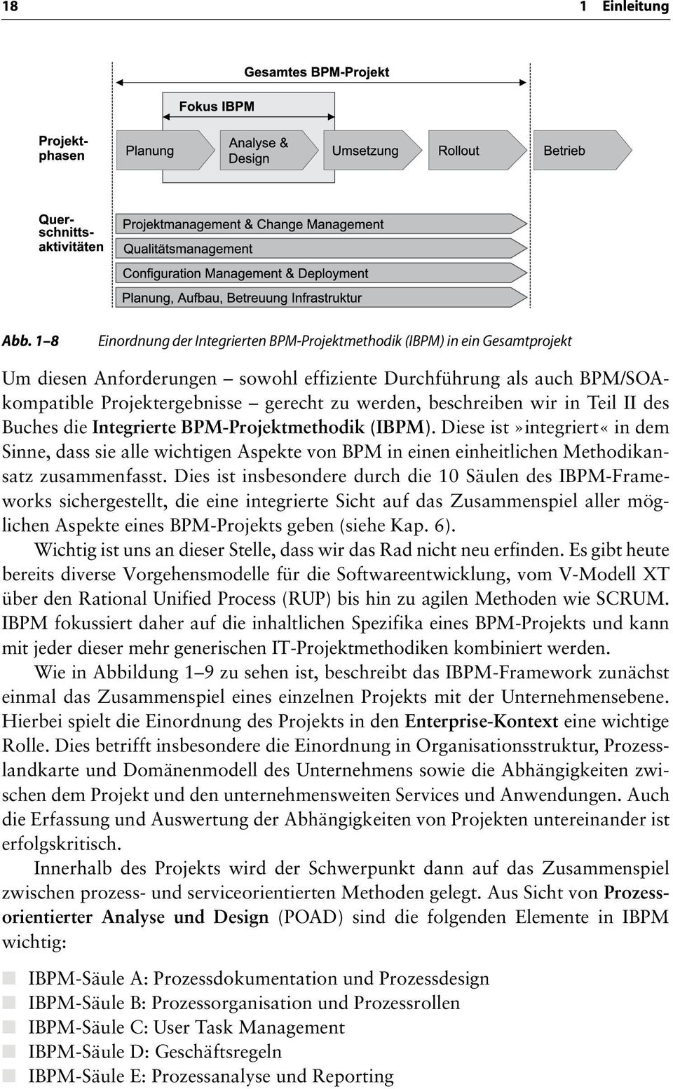 beschreiben wir in Teil II des Buches die Integrierte BPM-Projektmethodik (IBPM).