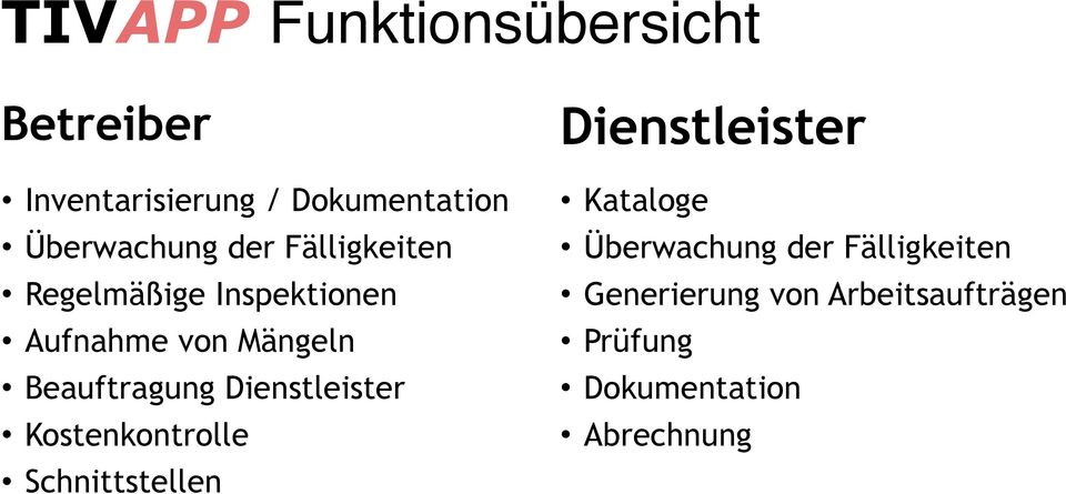 Beauftragung Dienstleister Kostenkontrolle Schnittstellen Dienstleister