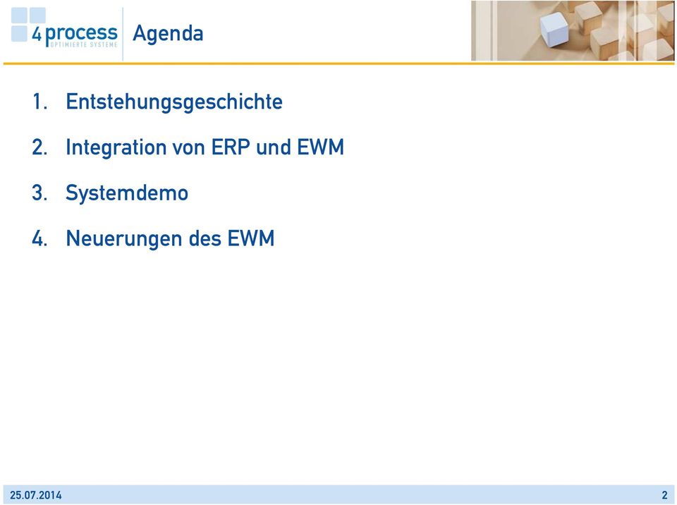 Integration von ERP und EWM
