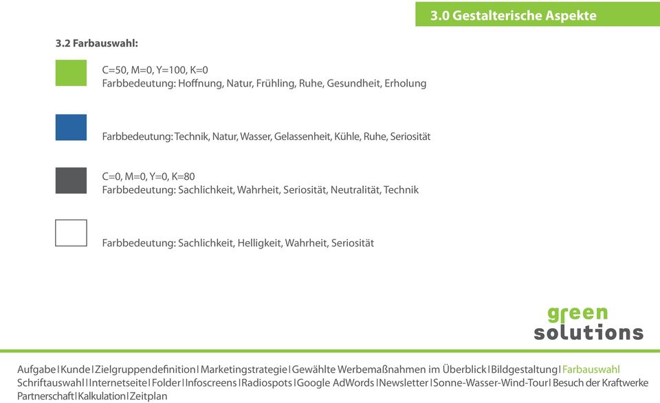 Gesundheit, Erholung Farbbedeutung: Technik, Natur, Wasser, Gelassenheit, Kühle, Ruhe,