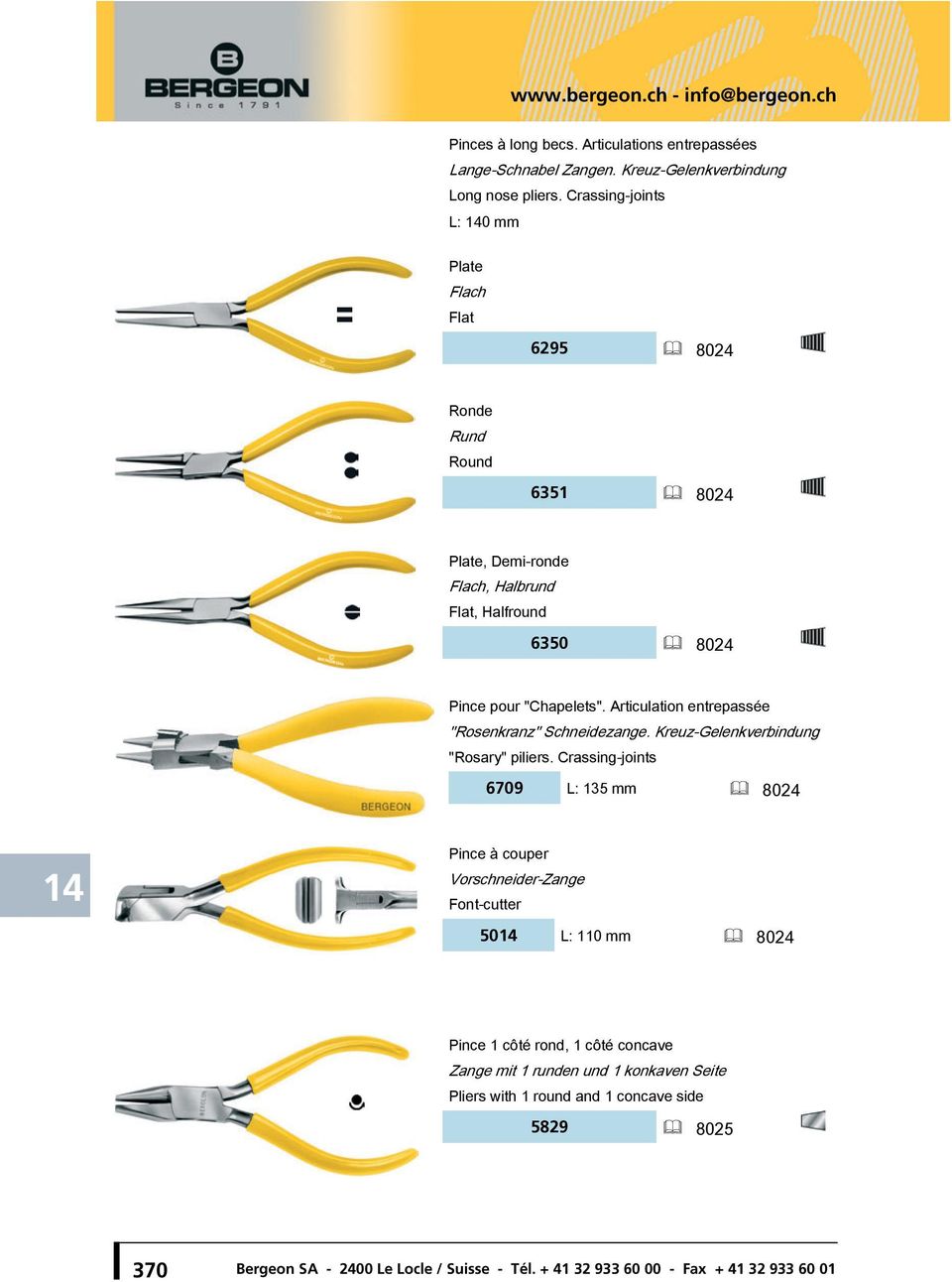 Articulation entrepassée "Rosenkranz" Schneidezange. Kreuz-Gelenkverbindung "Rosary" piliers.