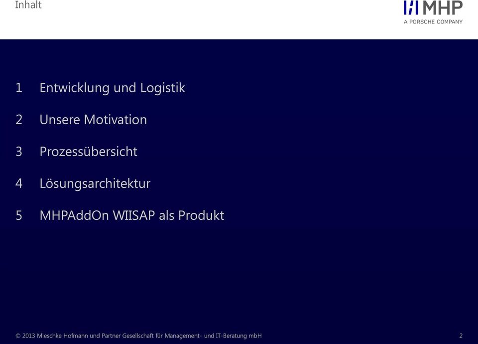 WIISAP als Produkt 2013 Mieschke Hofmann und