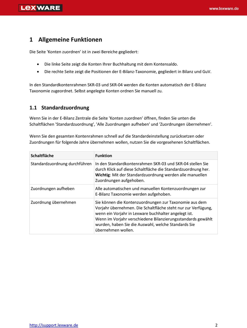 In den Standardkontenrahmen SKR-03 und SKR-04 werden die Konten automatisch der E-Bilanz Taxonomie zugeordnet. Selbst angelegte Konten ordnen Sie manuell zu. 1.