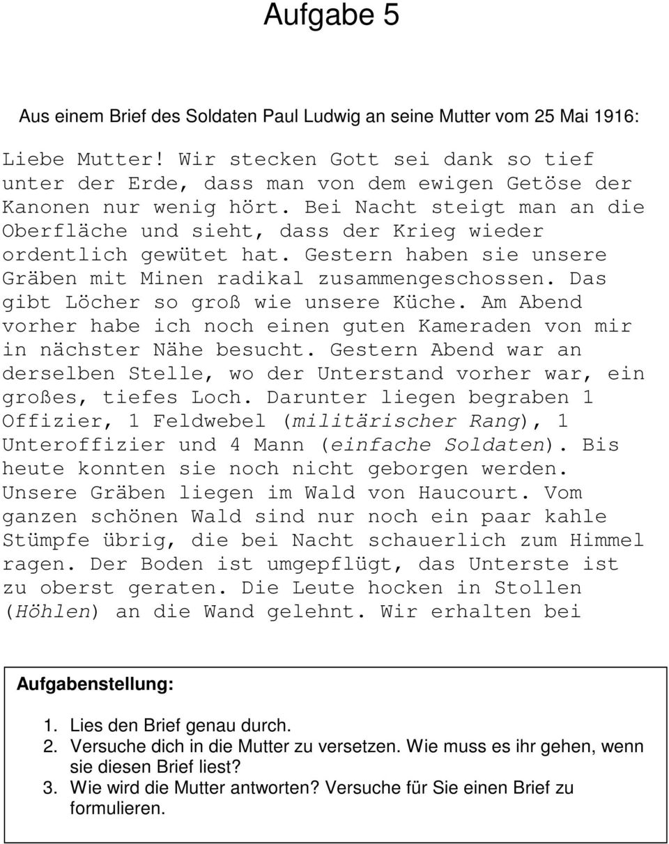 Bei Nacht steigt man an die Oberfläche und sieht, dass der Krieg wieder ordentlich gewütet hat. Gestern haben sie unsere Gräben mit Minen radikal zusammengeschossen.