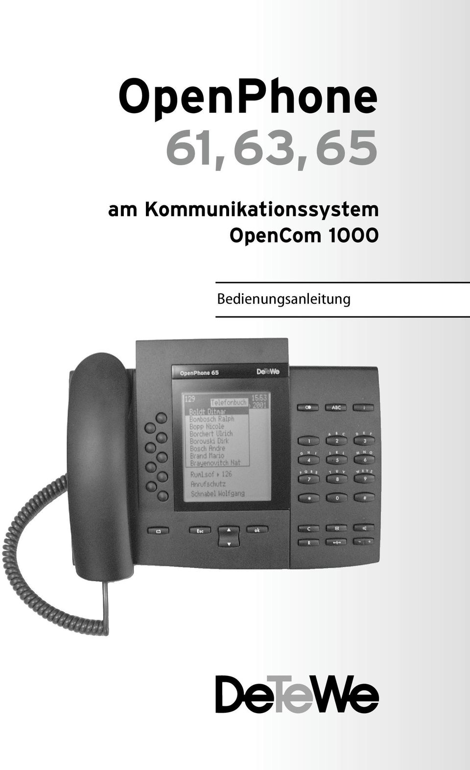 Aastra Tischtelefon B Zustand DeTeWe OpenPhone 63 Systemtelefon 