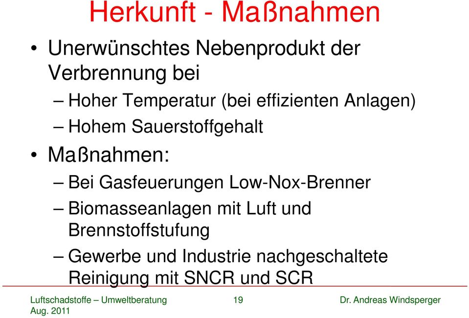 Gasfeuerungen Low-Nox-Brenner Biomasseanlagen mit Luft und Brennstoffstufung