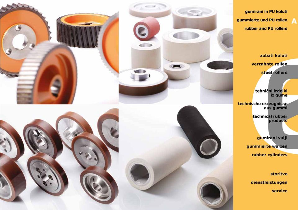 erzeugnisse aus gummi technical rubber products gumirani