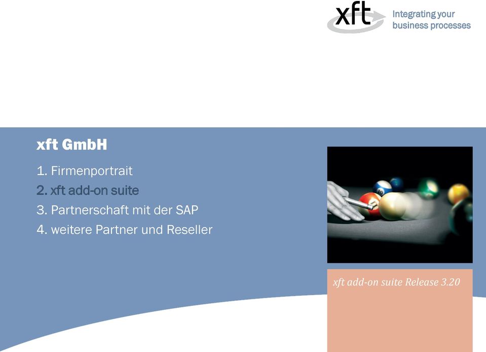 Partnerschaft mit der SAP 4.