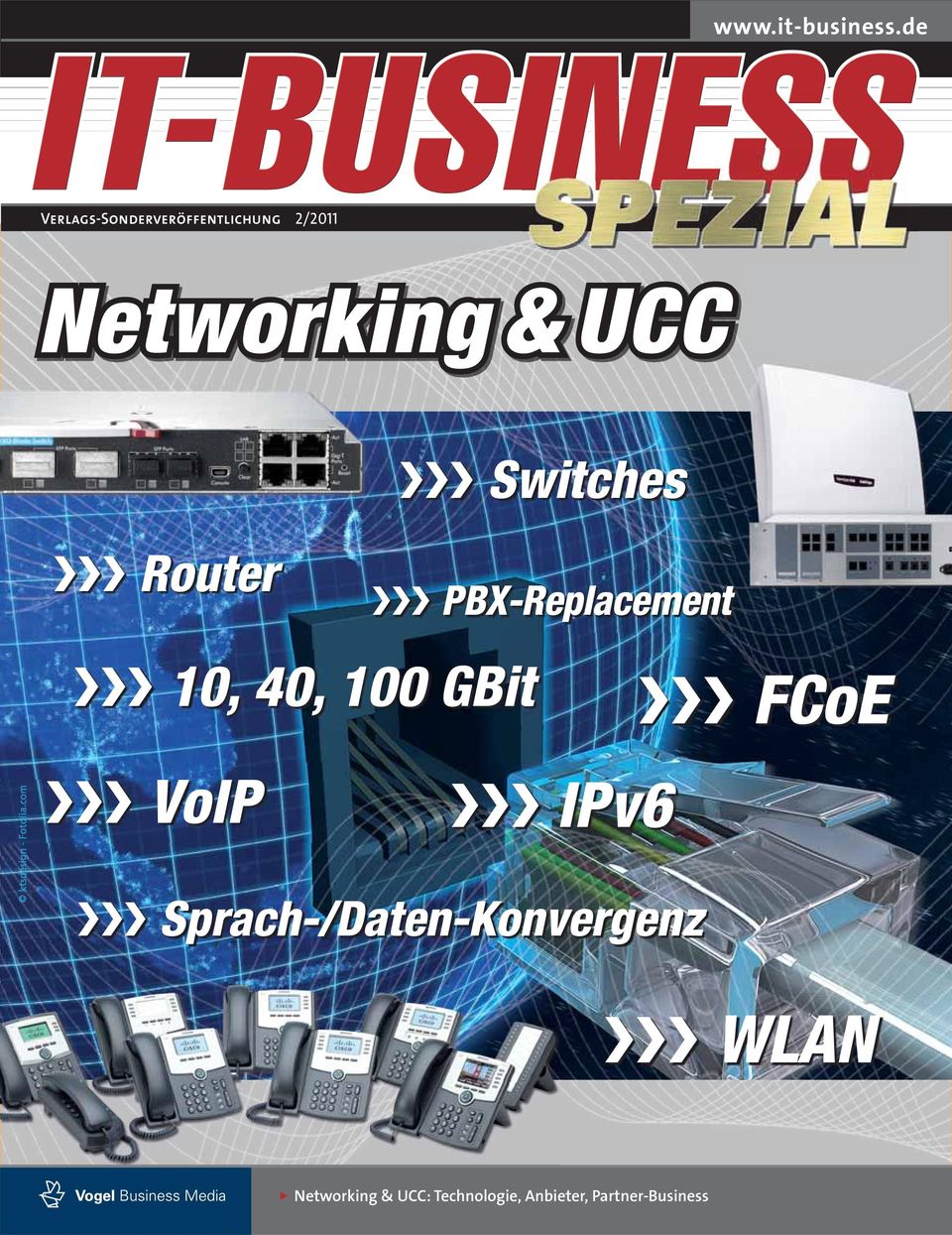 UCC Switches Router PBX-Replacement 10, 40, 100 GBit