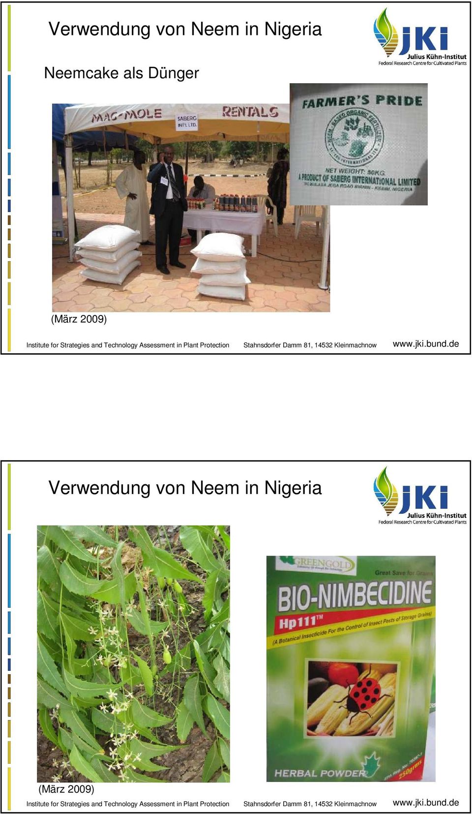 Plant Protection Verwendung von Neem in Nigeria (März  Plant