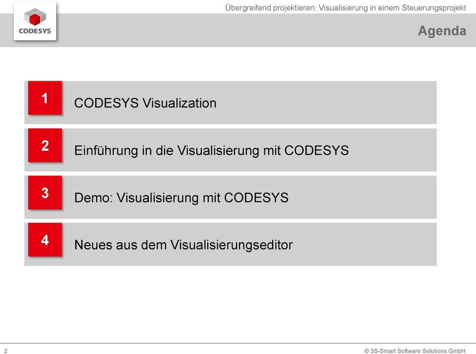 CODESYS 3 Demo: Visualisierung mit