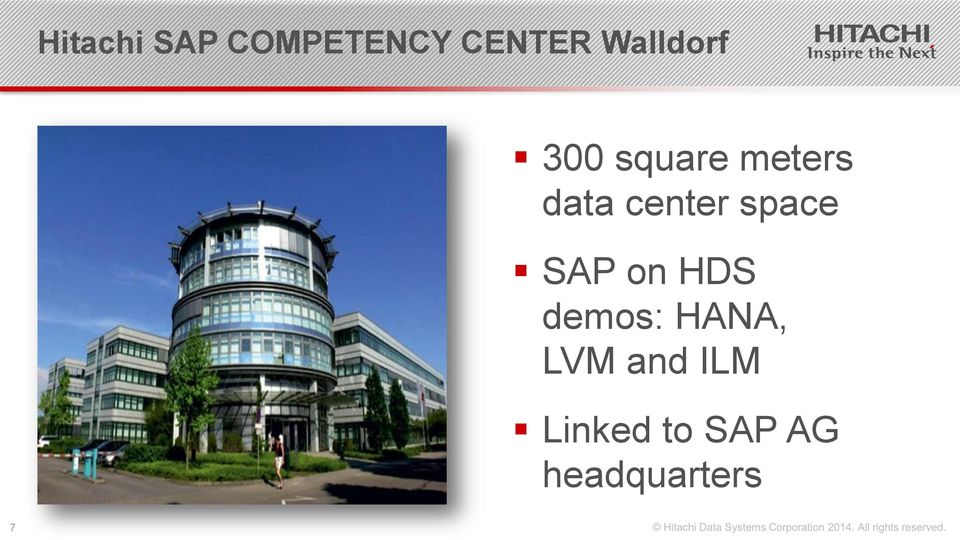 center space SAP on HDS demos: