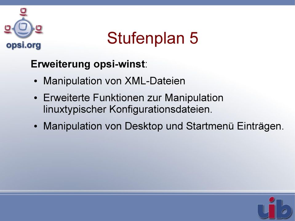 Funktionen zur Manipulation linuxtypischer