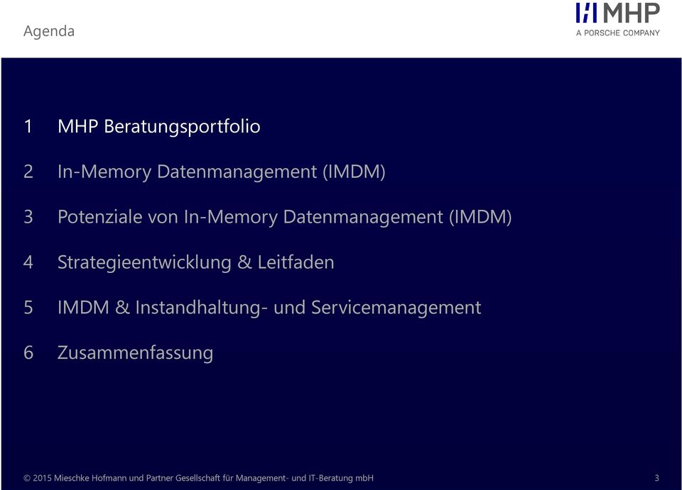 Leitfaden 5 IMDM & Instandhaltung- und Servicemanagement 6