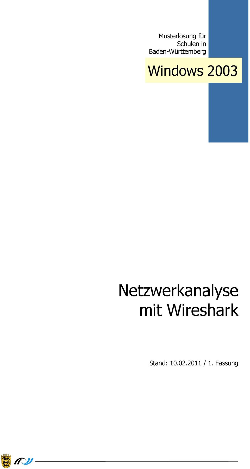 2003 Netzwerkanalyse mit
