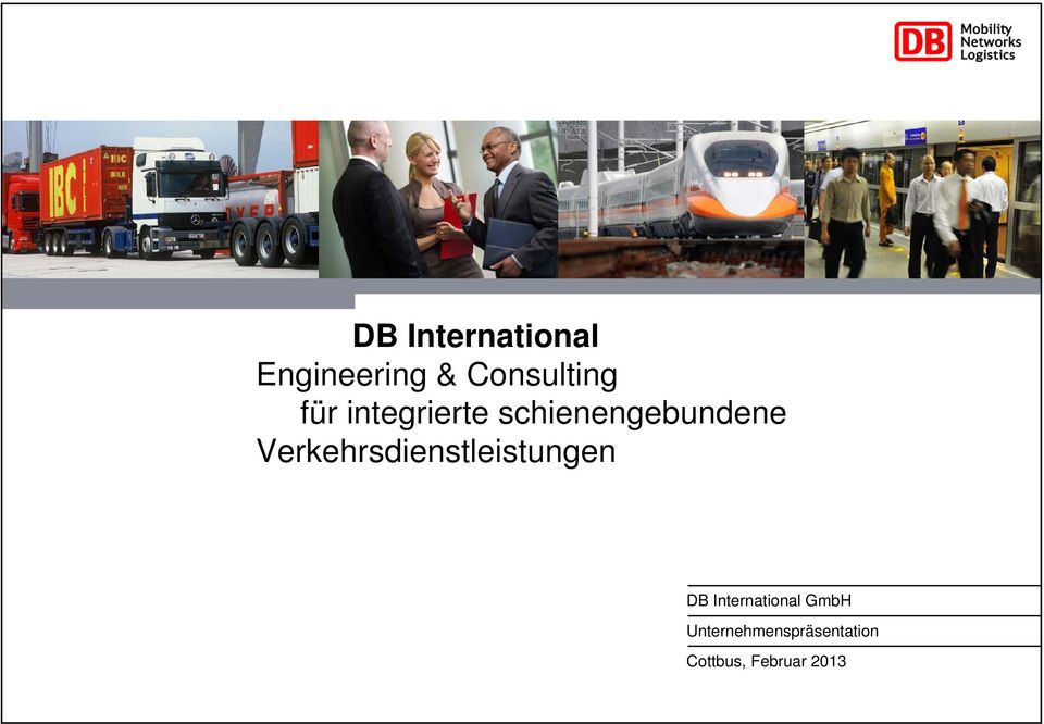 Verkehrsdienstleistungen DB International