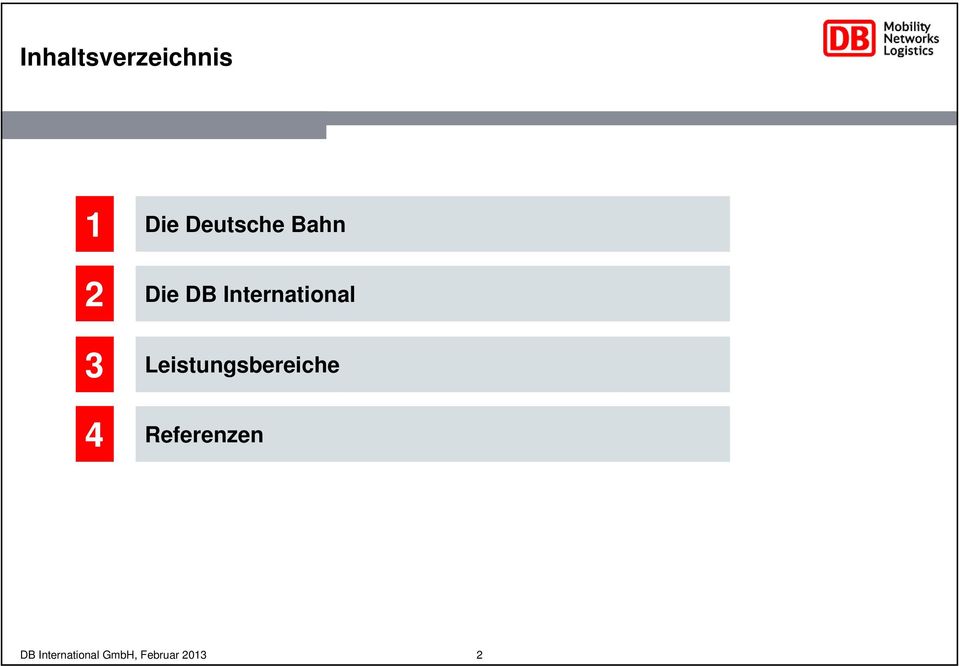 Hochprofessionell mit der DB International GmbH -
