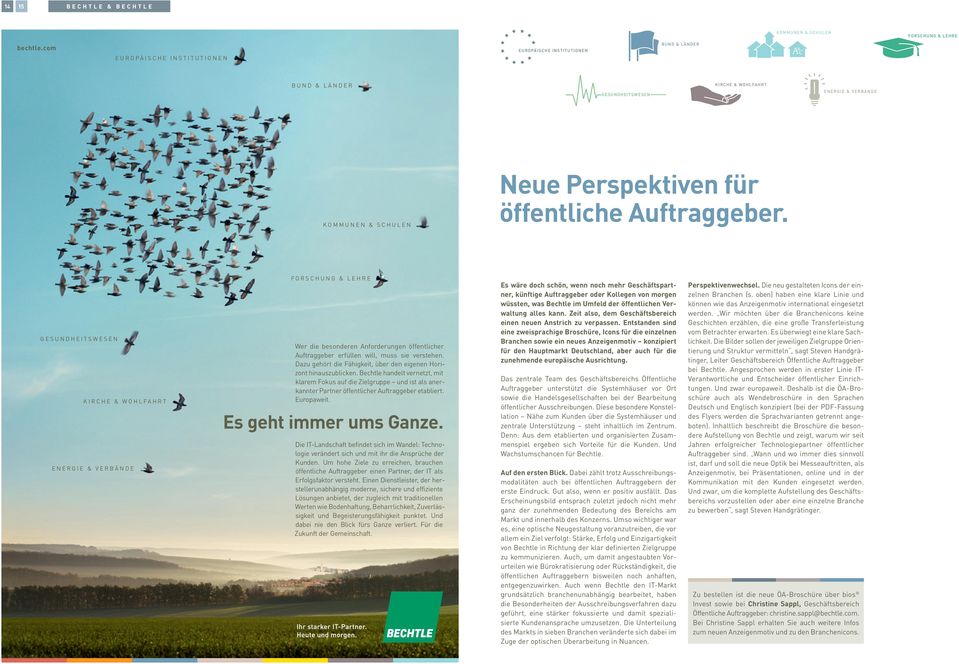 SCHULEN ENERGIE ENERGIE & V ERB Ä& NDE V ERB Ä NDE Neue Perspektiven für öffentliche Auftraggeber.