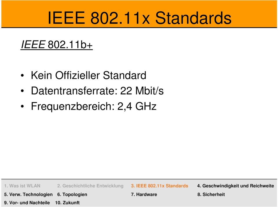 Offizieller Standard