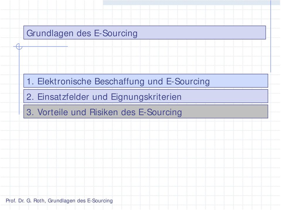 E-Sourcing 2.