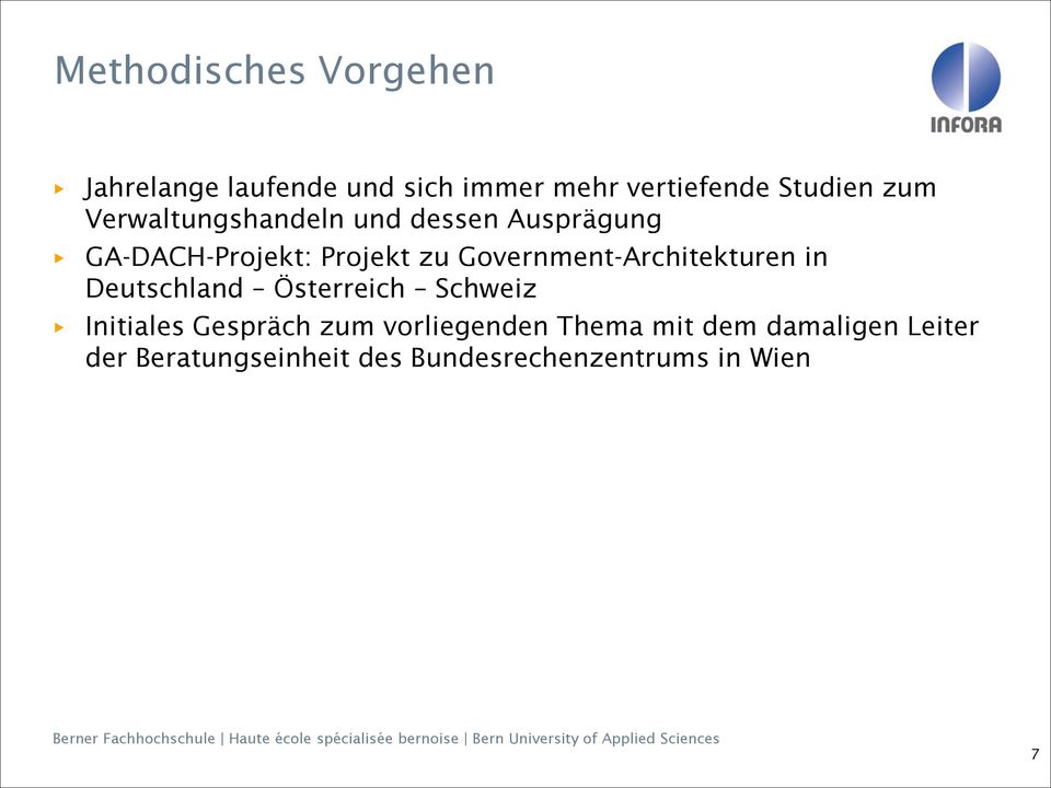 Government-Architekturen in Deutschland Österreich Schweiz Initiales Gespräch zum