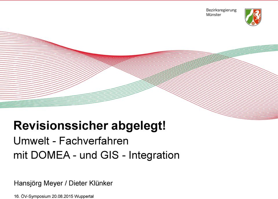 und GIS - Integration Hansjörg Meyer