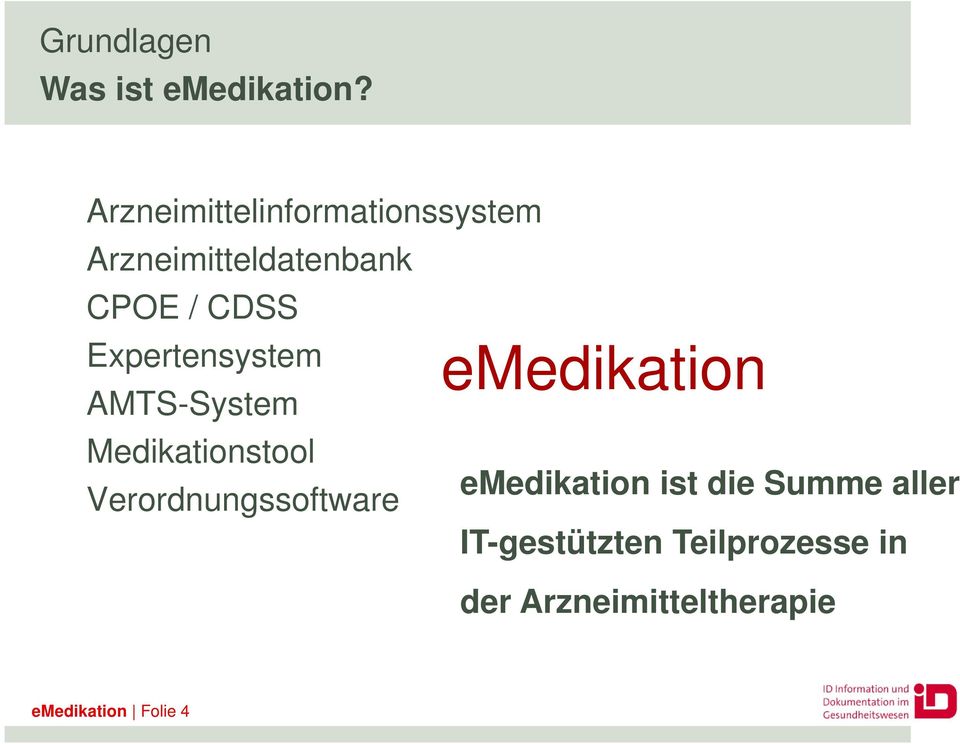 Expertensystem AMTS-System Medikationstool Verordnungssoftware