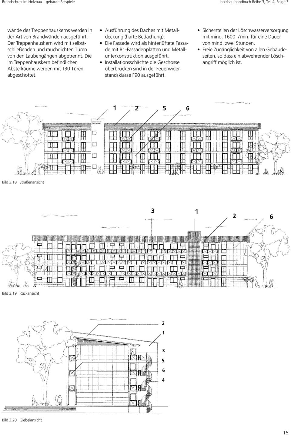 holzbau handbuch Reihe 3, Teil 4, Folge 3 Ausführung des Daches mit Metalldeckung (harte Bedachung).