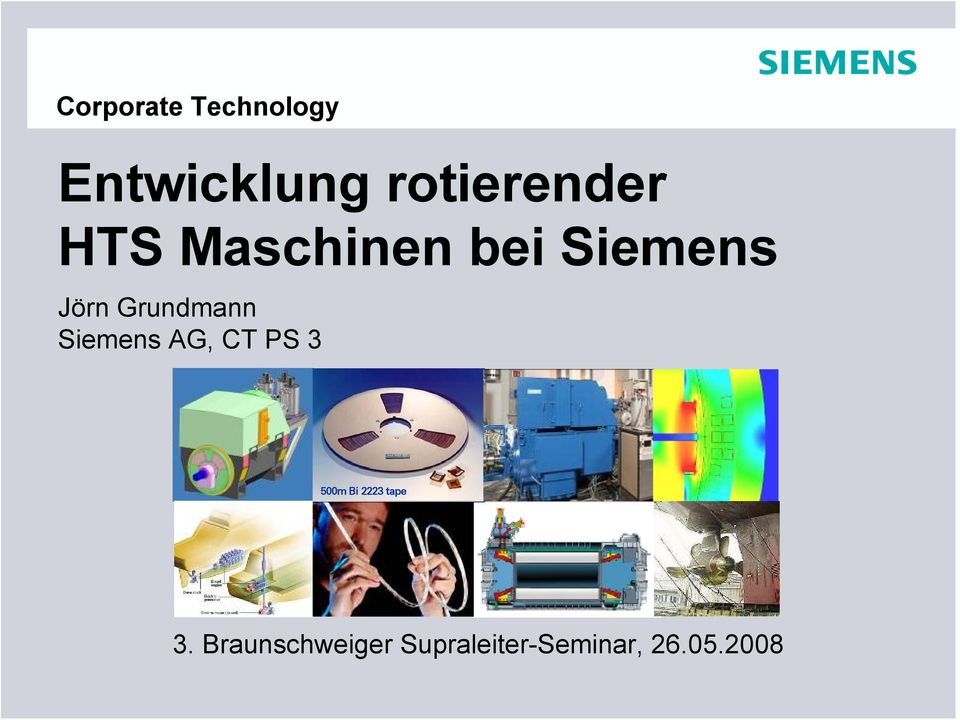 Siemens Jörn Grundmann Siemens