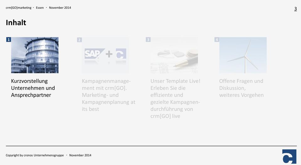 Marketing- und Kampagnenplanung at its best Unser Template Live!