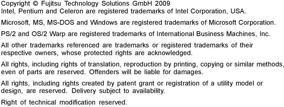 All other trademarks referenced are trademarks or registered trademarks of their respective owners, whose protected rights are acknowledged.