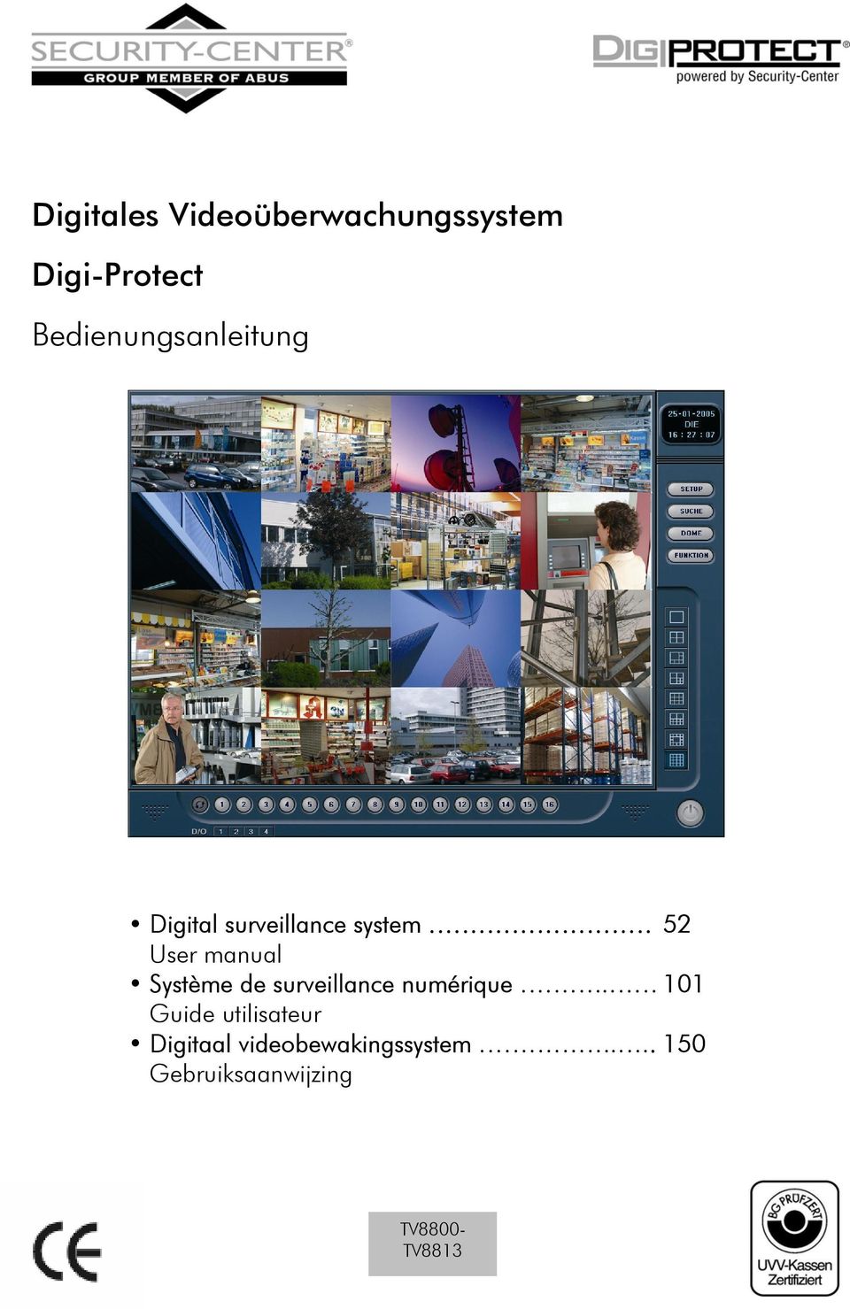 manual Système de surveillance numérique.