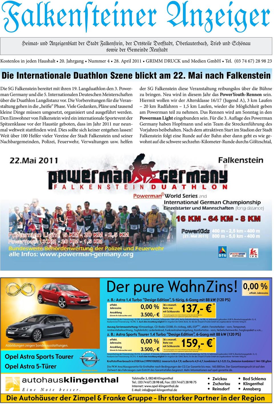 Powerman Germany und die 5. Internationalen Deuteschen Meisterschaften über die Duathlon Langdistanz vor. Die Vorbereitungen für die Veranstaltung gehen in die heiße Phase.