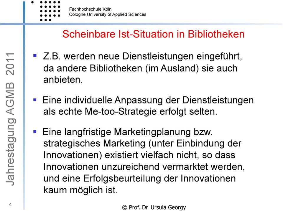 Eine langfristige Marketingplanung bzw.