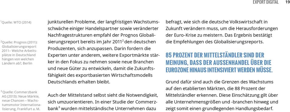 rkte, neue Chancen Wachstumsmotor Internationalisierung, Frankfurt a. M.