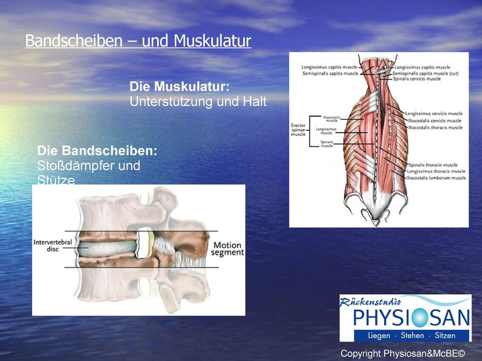 Unterstützung und Halt Die