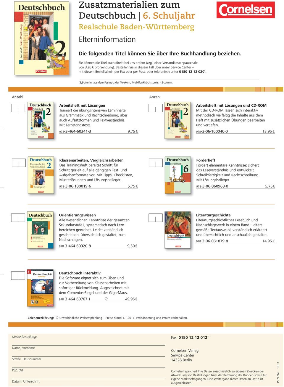 CD-ROM 978-3-06-100040-0 13,95 Klassenarbeiten, Vergleichsarbeiten