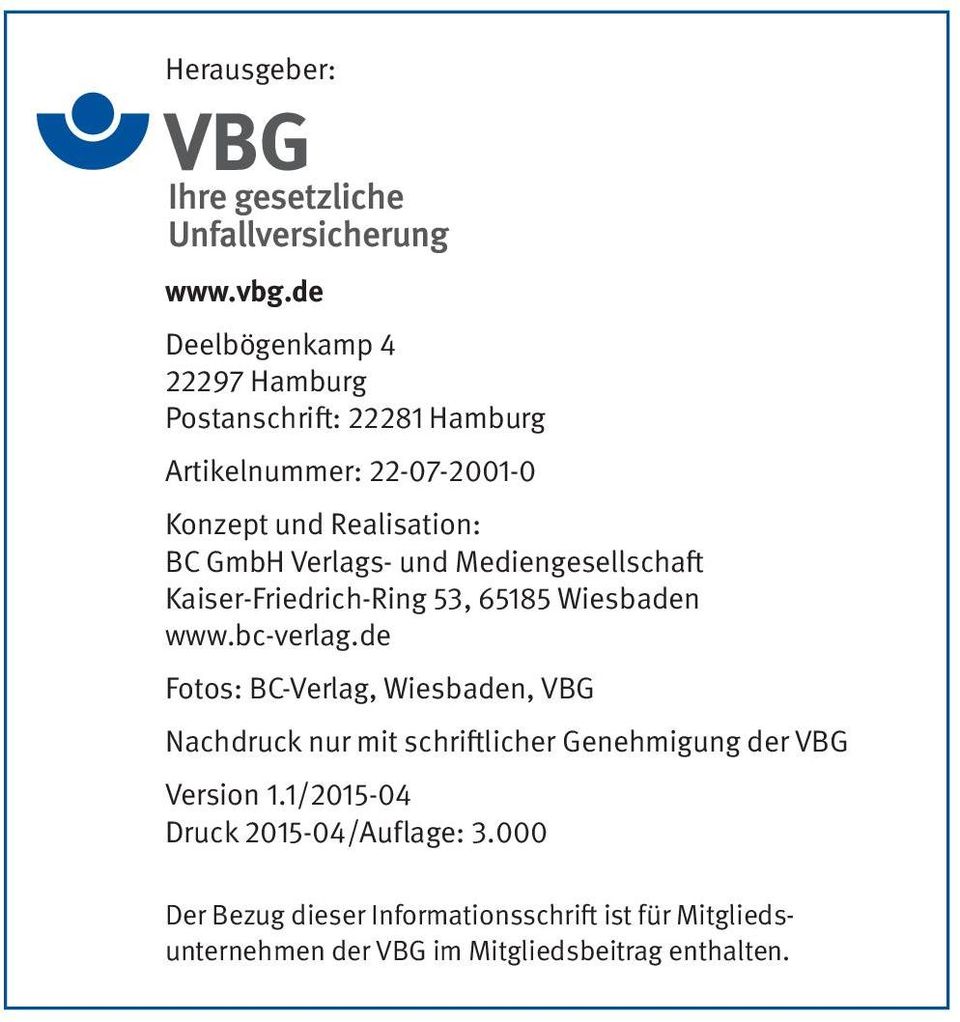 GmbH Verlags- und Mediengesellschaft Kaiser-Friedrich-Ring 53, 65185 Wiesbaden www.bc-verlag.