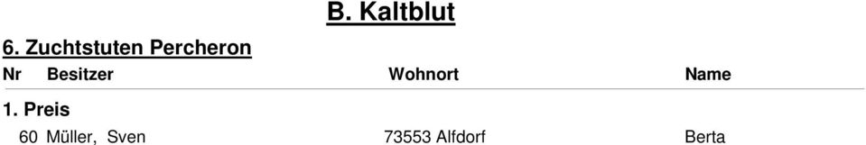 Kaltblut 60