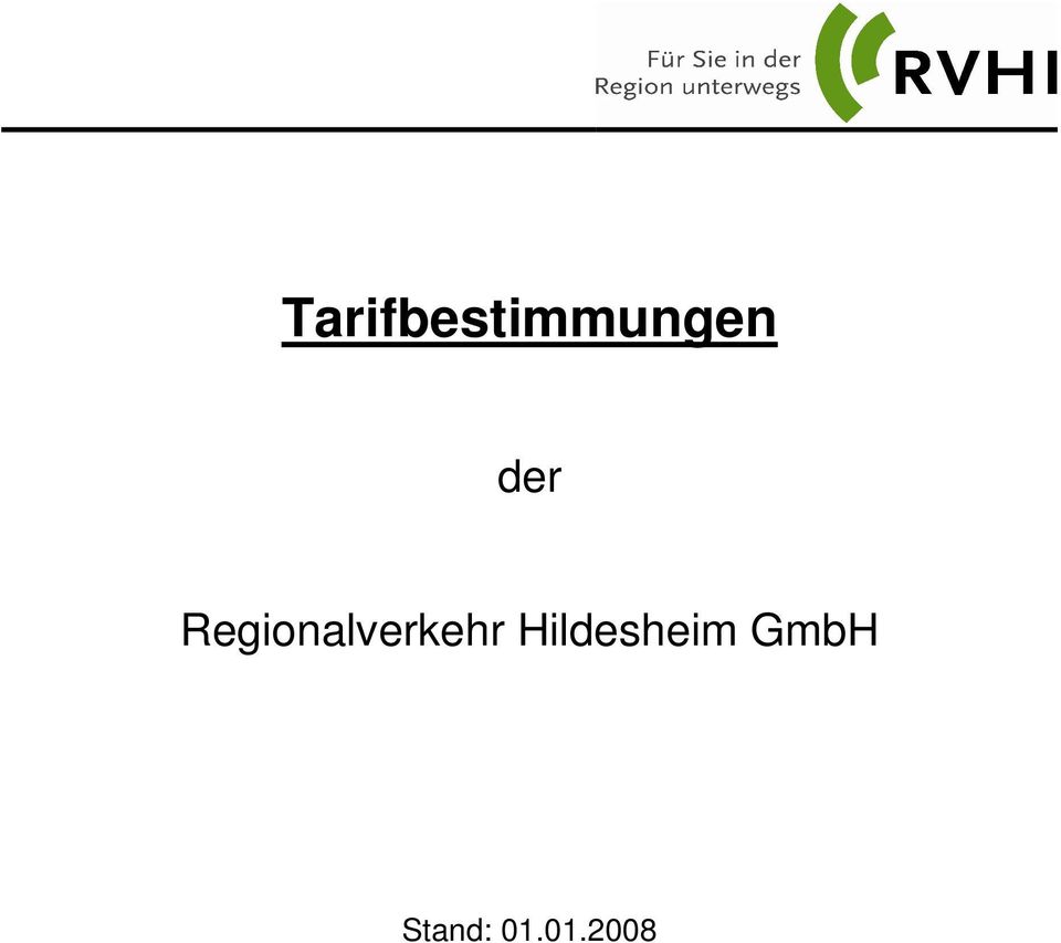 Regionalverkehr