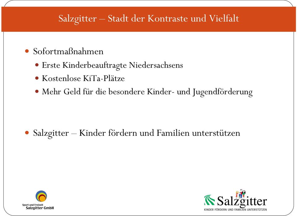 Geld für die besondere Kinder- und