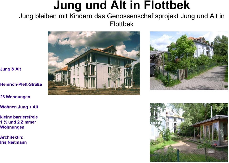 Heinrich-Plett-Straße 26 Wohnungen Wohnen Jung + Alt kleine