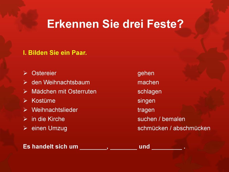 Weihnachtslieder in die Kirche einen Umzug gehen machen