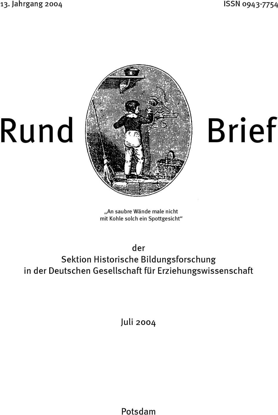 Sektion Historische Bildungsforschung in der Deutschen